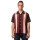 Steady Clothing Vintage Bowling Shirt - The Sheen Dark Red L