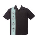 Abbigliamento Steady Camicia Vintage Bowling - Bettie Pagina Pin-Up L