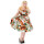 H&R London Vintage Dress - Princess Lily Orange 48