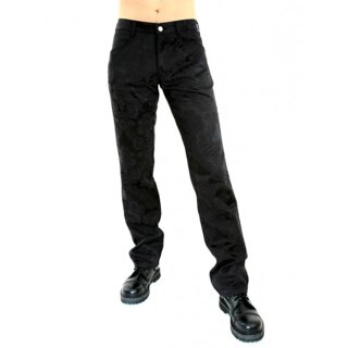 Pantaloni Jeans Bloodletting - Nero broccato