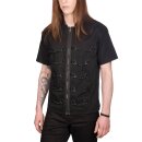 Black Pistol Gothic Hemd - Chain Shirt Denim M