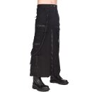 Black Pistol Kilt - Chain Skirt Denim S