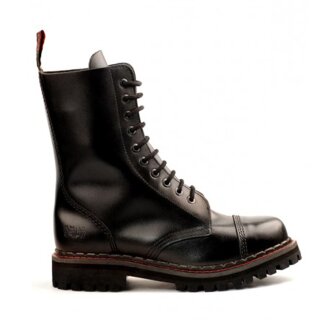 Aderlass Leather Boots - 10-Eye Steel 44