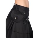 Black Pistol Mini Skirt- Pocket Mini Denim S