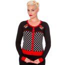 Banned Cardigan - Strawberry Paradise Red