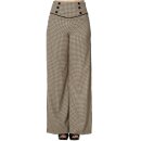 Dancing Days Marlene Trousers - Swept Off Her Feet Brown XS