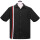 Steady Clothing Vintage Bowling Shirt - V-8 Racer Black XL