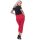 Abbigliamento Fermo Pantaloni Capri a vita alta - Sparrow Red L