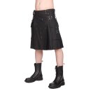 Jupe Tartan Black Pistol - Bouton Kilt Denim XL