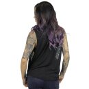 Sullen Clothing Burnout Muscle Tank Top - Butterfly Skull
