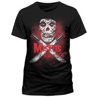Camiseta de los Misfits - Viernes 13