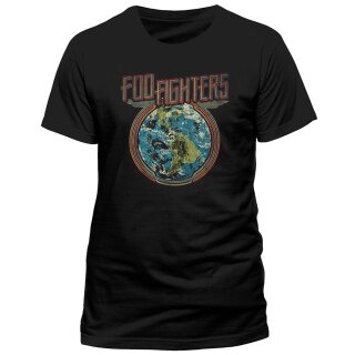 Maglietta Foo Fighters - Globe S