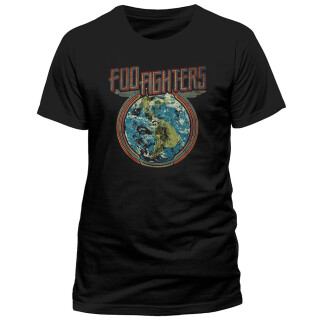 Maglietta Foo Fighters - Globe XXL