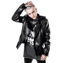 Killstar Vegan Leather Biker Jacket - Ryder Hes Bad XS