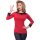Steady Clothing Blouse - Solid Boatneck Red L