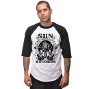 Sun Records por Steady Clothing Raglan Shirt - Rockabilly