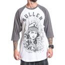 Sullen Clothing Camiseta raglán de manga 3/4 - Suarez XL