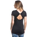 Sullen Vêtements Femmes Twist-Back T-Shirt - Angel Love XL