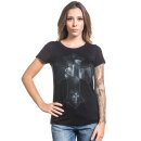 Sullen Clothing Damen Twist-Back T-Shirt - Angel Love XL