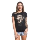 Sullen Clothing Camiseta de mujer - Filigrana de hueso L