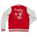 Rusty Pistons Girlie College Jacket - Amberly Red S