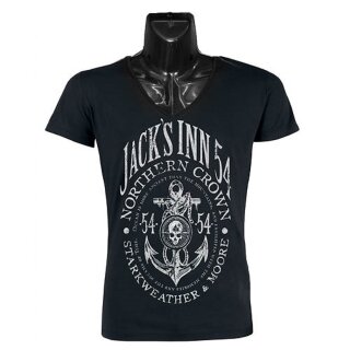 Jacks Inn 54 T-Shirt - Northern Crown Schwarz S