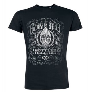 T-shirt Jacks Inn 54 - Brûler en enfer noire XXL