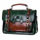 Banned Handbag - Leather Bow Light Green