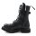 Angry Itch Leather Boots - 10-Eye Ranger Buckles Black 44