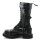 Angry Itch Leather Boots - 14-Eye Ranger Straps Black 38