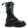 Angry Itch Leather Boots - 14-Eye Ranger Straps Black 44