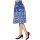 Dancing Days Pleated Skirt - Follow You Blue