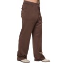 Dancing Days Pantalones de tela para hombres - Ponte en la fila marrón