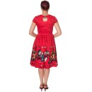 Dancing Days Vintage Kleid - Vanity Rot XL