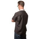 Steady Clothing Camicia da bowling vintage - Bowler Nero