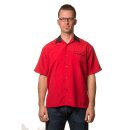 Steady Clothing Vintage Bowling Shirt - Bowler Rot M