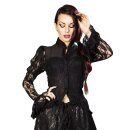 Burleska Gothic Blouse - Nerreza Black XL