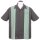 Steady Clothing Vintage Bowling Shirt - Classic Cruising Grün L