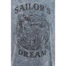 King Kerosin Vintage T-Shirt - Mermaid Grau
