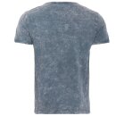 King Kerosin Vintage T-Shirt - Mermaid Grey S