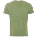 King Kerosin Vintage T-Shirt - Motor Green XXL