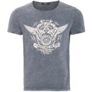 King Kerosin Vintage T-Shirt - Free Soul Grey S