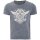 King Kerosin Vintage T-Shirt - Free Soul Grey M