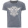T-shirt King Kerosin Vintage - Free Soul Gris XL