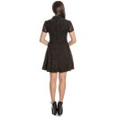 Hell Bunny Lace Mini Dress - Rowena Black XS