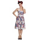Hell Bunny Vintage Kleid - Lighthouse 50s S