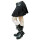 Lovelezz Mini falda plisada - hebilla Mini Stripe Black
