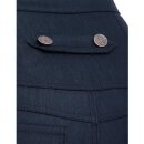Steady Clothing Pantalones cortos para mujer - Anchor Button Dark Blue