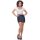 Steady Clothing Shorts pour femmes - Bouton dancrage Bleu foncé S