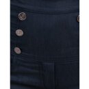 Steady Clothing Damen Shorts - Anchor Button Dunkelblau L